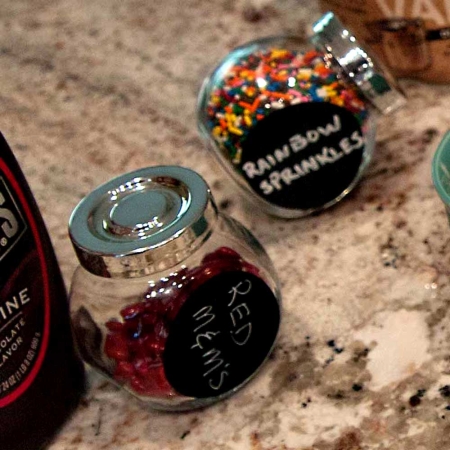 Cohas Oblong Labels fit Ikea RAJTAN Glass Spice Jars