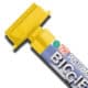 Zig Posterman Yellow Waterproof BIGGIE 50mm Tip Marker SKU PMA-150-050 UPC 847340002123