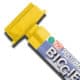 Zig Posterman Fluorescent Yellow Waterproof BIGGIE 50mm Tip Marker SKU PMA-150-110 UPC 847340002185