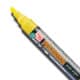 Zig Posterman Yellow Wet-Wipe Broad Chisel 6mm Tip Marker SKU PMA-550-050 UPC 847340000457