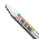 Zig Posterman White Waterproof Broad Chisel 6mm Tip Marker SKU PMA-50-000 UPC 847340001379