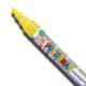 Zig Posterman Yellow Waterproof Broad Chisel 6mm Tip Marker SKU PMA-50-050 UPC 847340001447