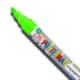 Zig Posterman Fluorescent Green Waterproof Broad Chisel 6mm Tip Marker SKU PMA-50-113 UPC 847340001539