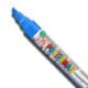 Zig Posterman Metallic Blue Waterproof Broad Chisel 6mm Tip Marker SKU PMA-50-125 UPC 847340001584