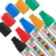 Zig Posterman Waterproof Broad 15mm Tip 5 Color Marker Kit for White Surfaces SKU PMA-KIT-120-000-5