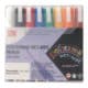 Zig Posterman Wet-Wipe Medium 2mm Tip 8 Marker Wallet Set SKU PMA-330-8V UPC 847340026259