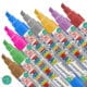 Zig Posterman Waterproof Chisel 6mm Tip 8 Metallic Color Marker Kit SKU PMA-KIT-50-MET-8