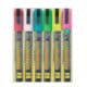 Zig Illumigraph Chisel 6mm Tip 6 Marker Wallet Set SKU PMA-510-6V UPC 847340000082