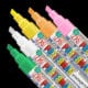 Zig Posterman Waterproof Chisel 6mm Tip 5 Color Marker Kit for Black Surfaces SKU PMA-KIT-50-010-5