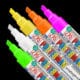 Zig Posterman Waterproof Chisel 6mm Tip 5 Fluorescent Color Marker Kit SKU PMA-KIT-50-FLU-5