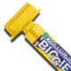 Zig Posterman Yellow Illumigraph BIGGIE 50mm Tip Marker SKU PMA-750-110 UPC 847340000327