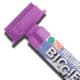 Zig Posterman Metallic Violet Waterproof BIGGIE 50mm Tip Marker SKU PMA-150-124 UPC 847340002246