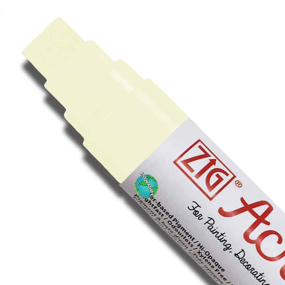 Gardenia Waterproof Big and Broad 15mm Tip Acrylista Markers SKU PAC-120/501