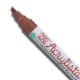 Burnt Sienna Waterproof Broad Chisel 6mm Tip Acrylista Markers SKU PAC-50/621