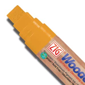 Zig Posterman Pumpkin Waterproof Big and Broad 15mm Tip Woodcraft Marker SKU PWC-120/070 UPC 847340008903