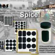 Chalkboard Spice Jar Labels Perfect for Kitchen Organization!