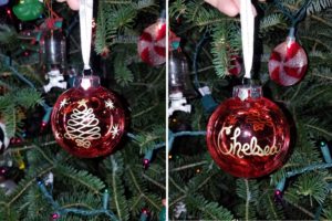 DIY Christmas Ornaments using Zig Posterman Waterproof Markers