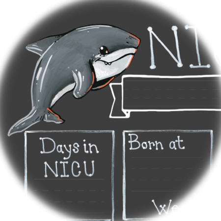 Ocean Theme NICU Milestone Boards