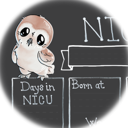 Woodland Theme NICU Milestone Boards