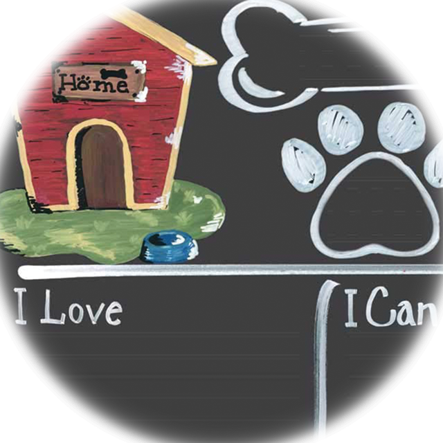 Basic Monthly Milestone Board for Puppies