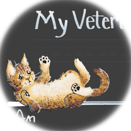 Vet Visit Milestone Boards with Kittens