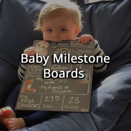 Baby Milestone Boards